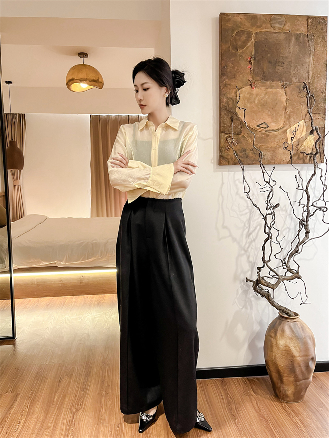 2024年春季新款白月女装王者风范华丽之韵宛若仙子下凡